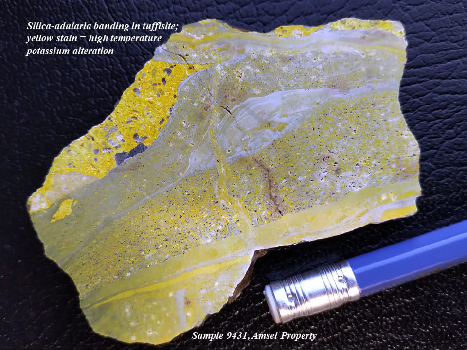 Drill core and hand sample Photographs