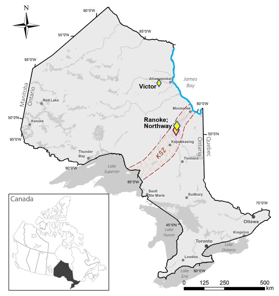 Location map for KSZ properties