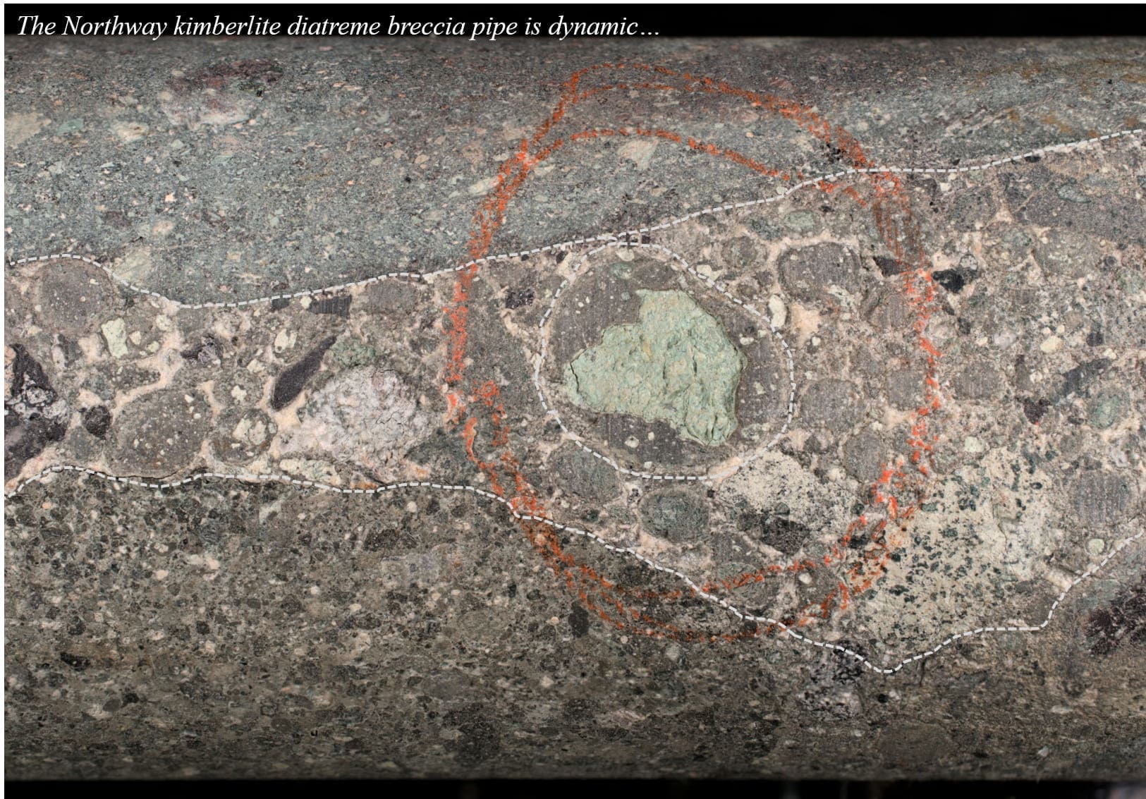 Drill Core Photos, NW22-001, November 2022